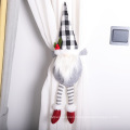 Christmas Decorative Felt Doll Curtain Buckle Curtain Holding Amazon Long Leg Faceless Doll Christmas Supplies